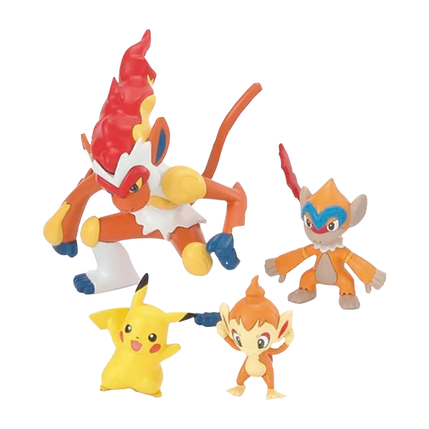 [Pokemon Plamo 07] Infernape Evolution Set