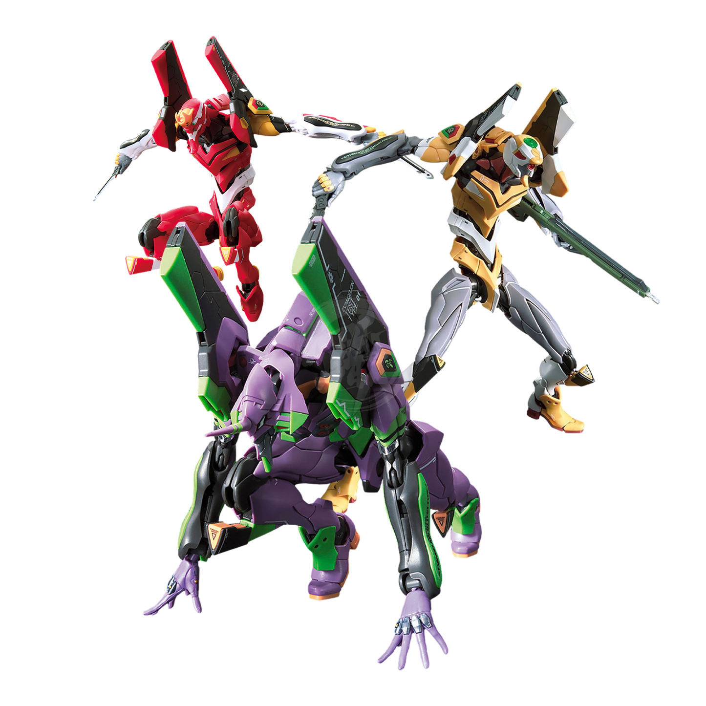 Bandai - RG Evangelion Unit 0-2 Bundle - ShokuninGunpla