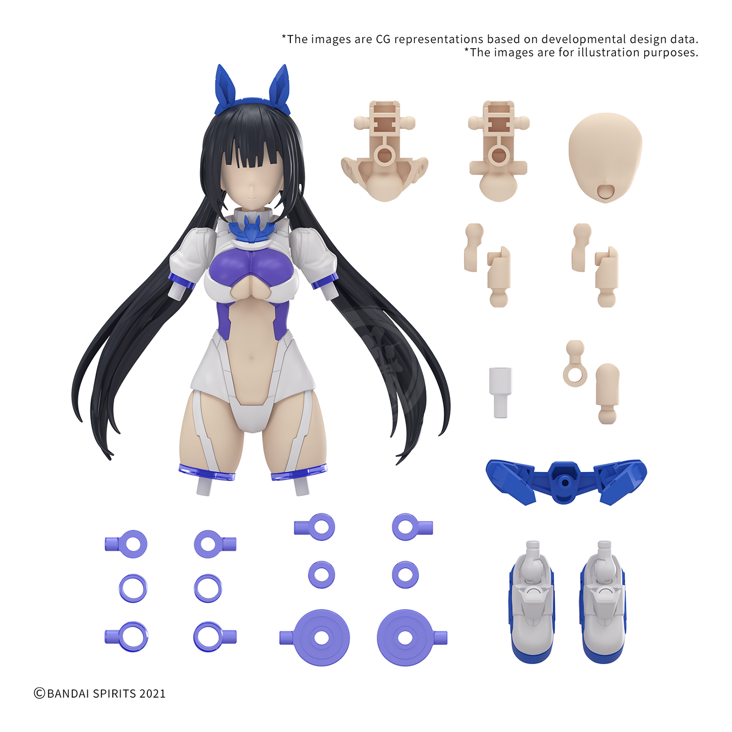 30MS Parts Set 21 [Sprint Costume] [Color B] - ShokuninGunpla