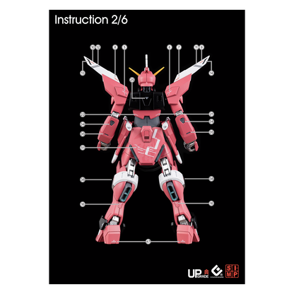 HG Infinite Justice Gundam Type II Waterslide Decals [UV] - ShokuninGunpla