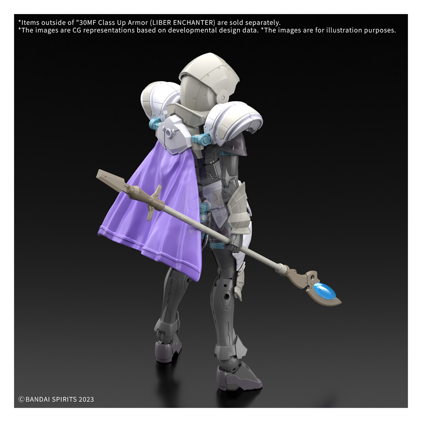 30MF Class Up Armor [Liber Enchanter] - ShokuninGunpla