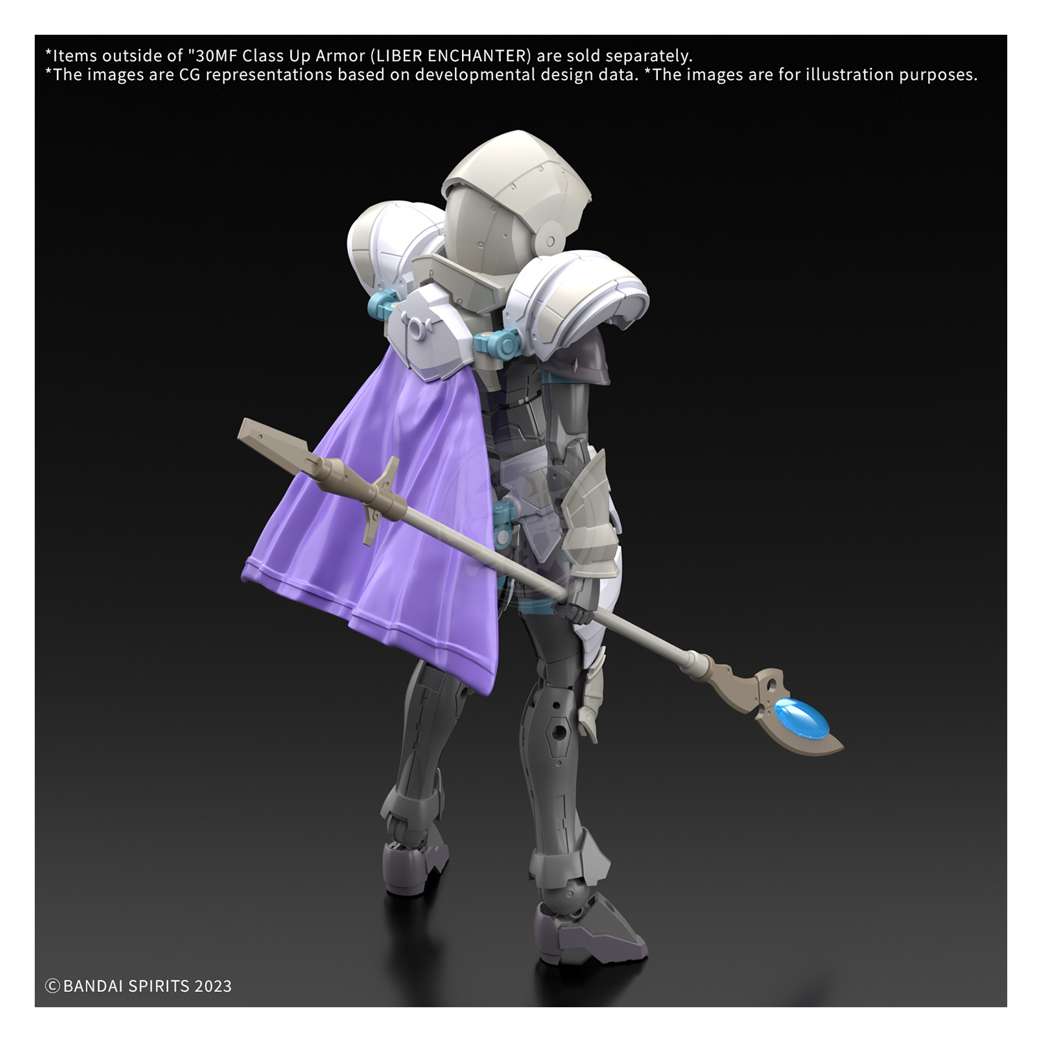 30MF Class Up Armor [Liber Enchanter] - ShokuninGunpla