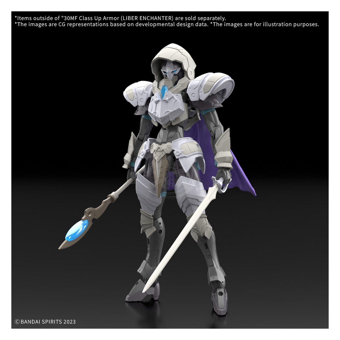 30MF Class Up Armor [Liber Enchanter] - ShokuninGunpla