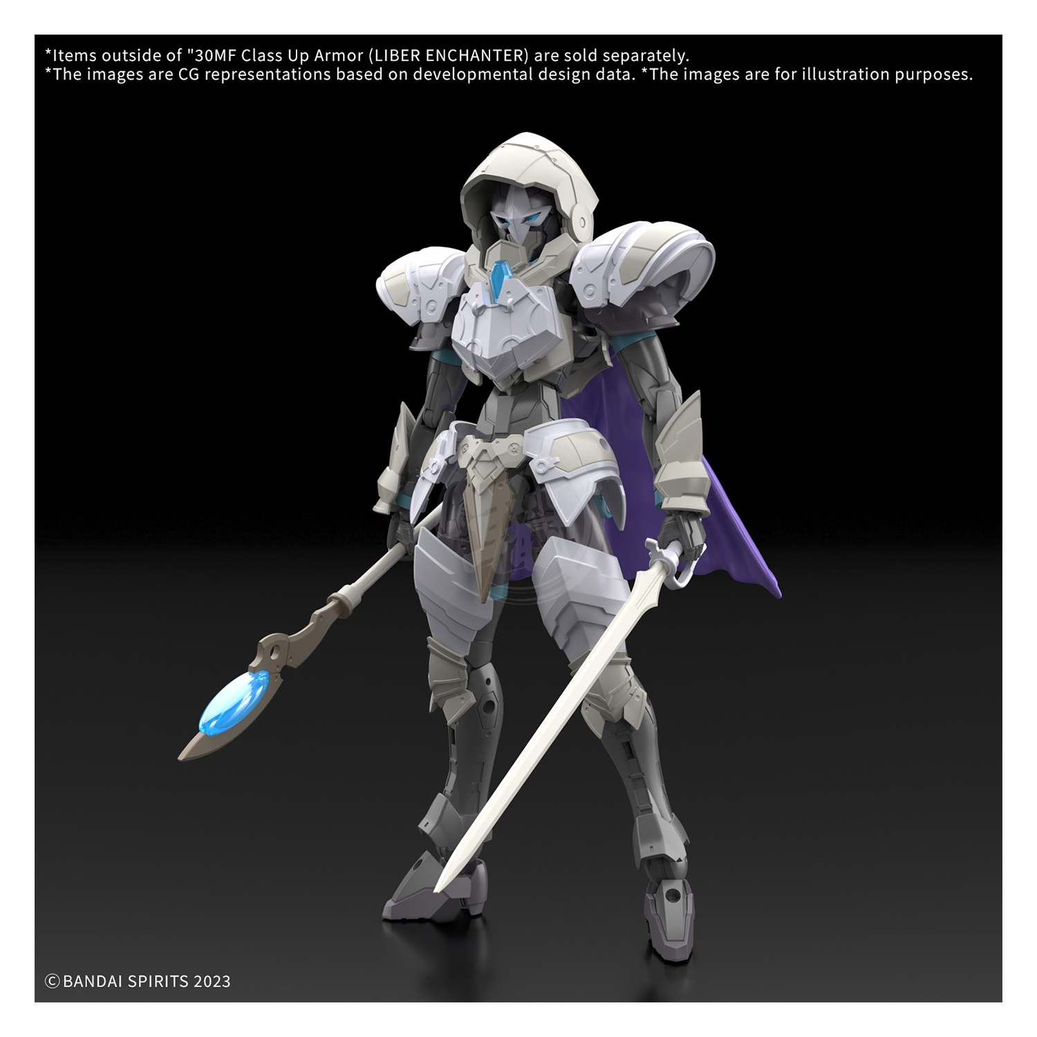 30MF Class Up Armor [Liber Enchanter] - ShokuninGunpla