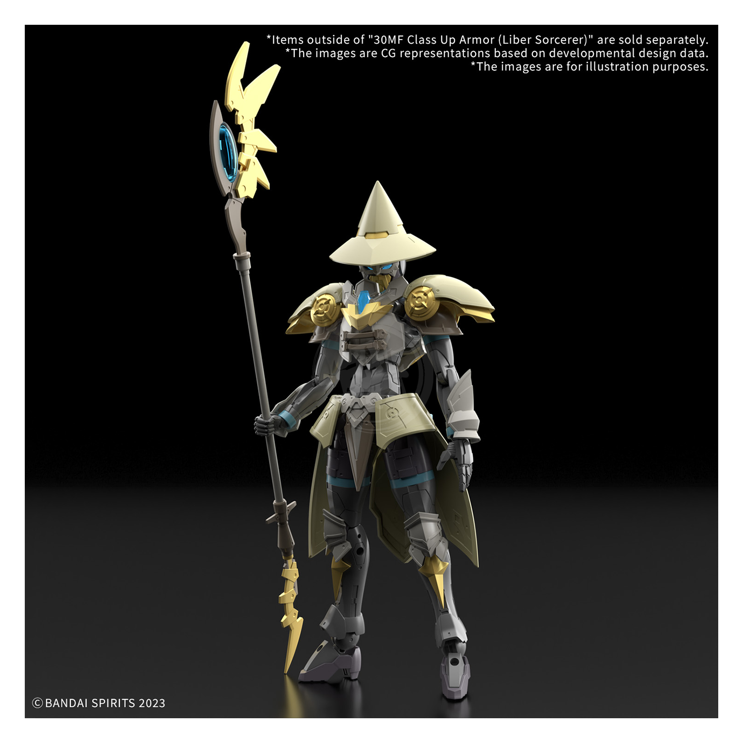 30MF Class Up Armor [Liber Sorcerer] - ShokuninGunpla