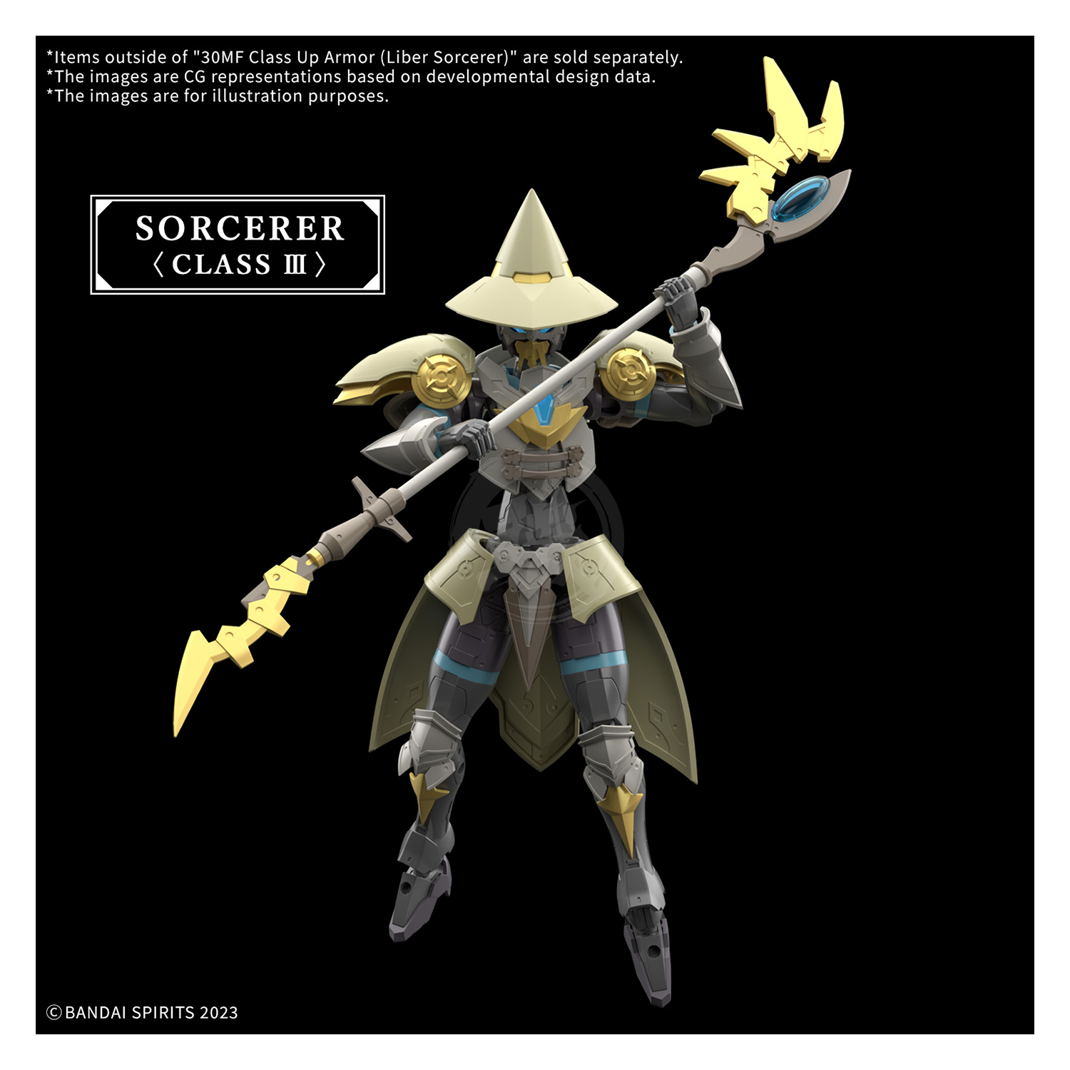 30MF Class Up Armor [Liber Sorcerer] - ShokuninGunpla