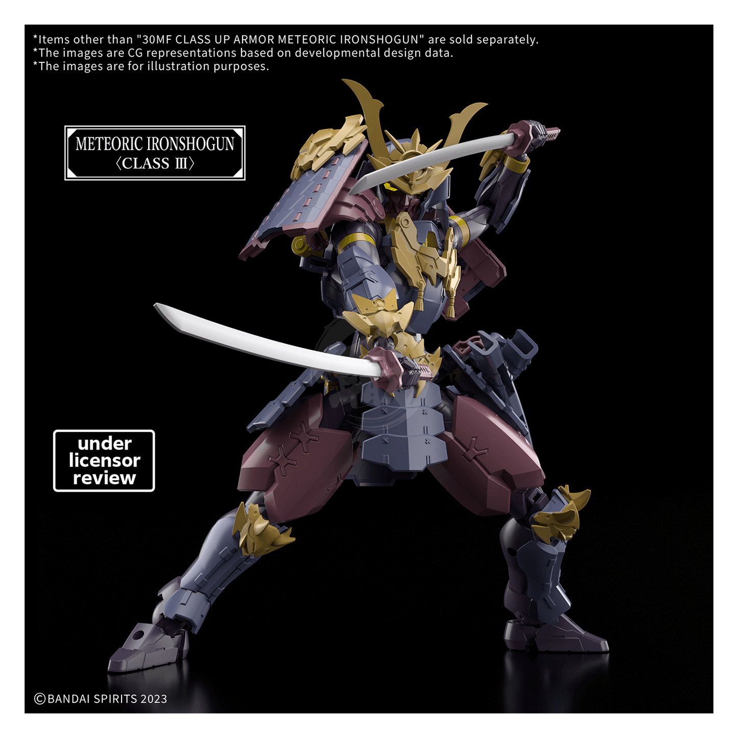 30MF Class Up Armor [Meteoric Ironshogun] - ShokuninGunpla