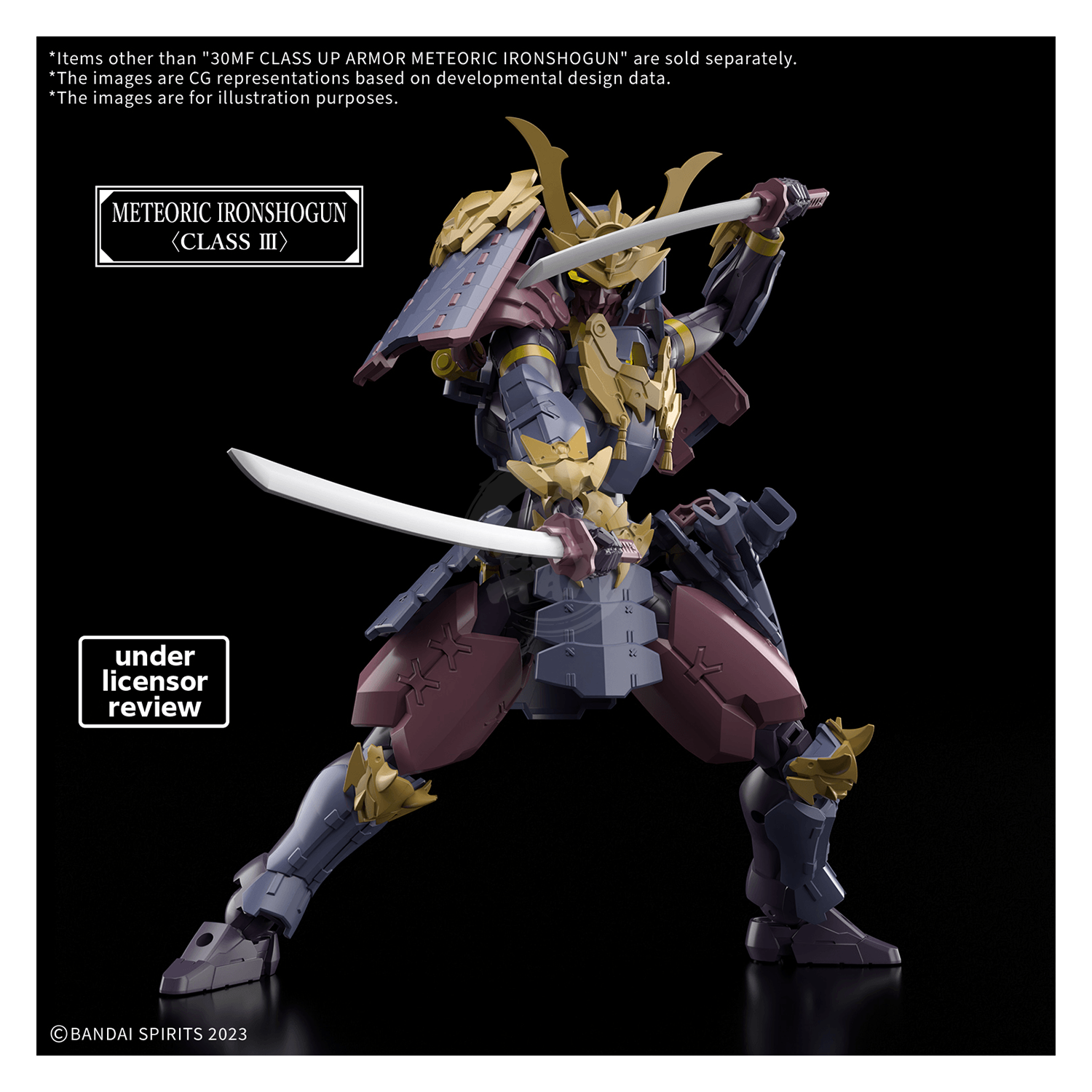 30MF Class Up Armor [Meteoric Ironshogun] - ShokuninGunpla