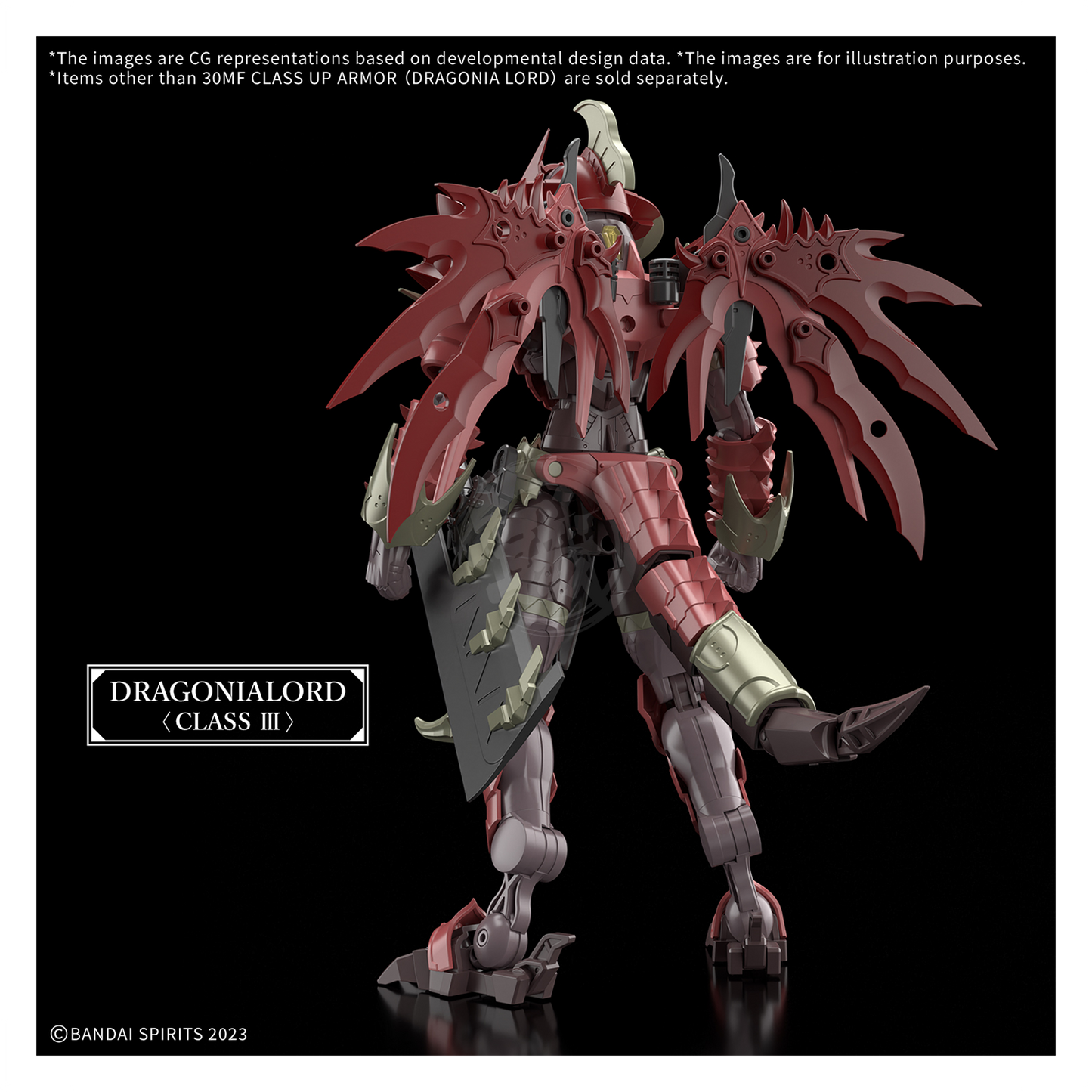 30MF Class Up Armor [Dragonia Lord] - ShokuninGunpla