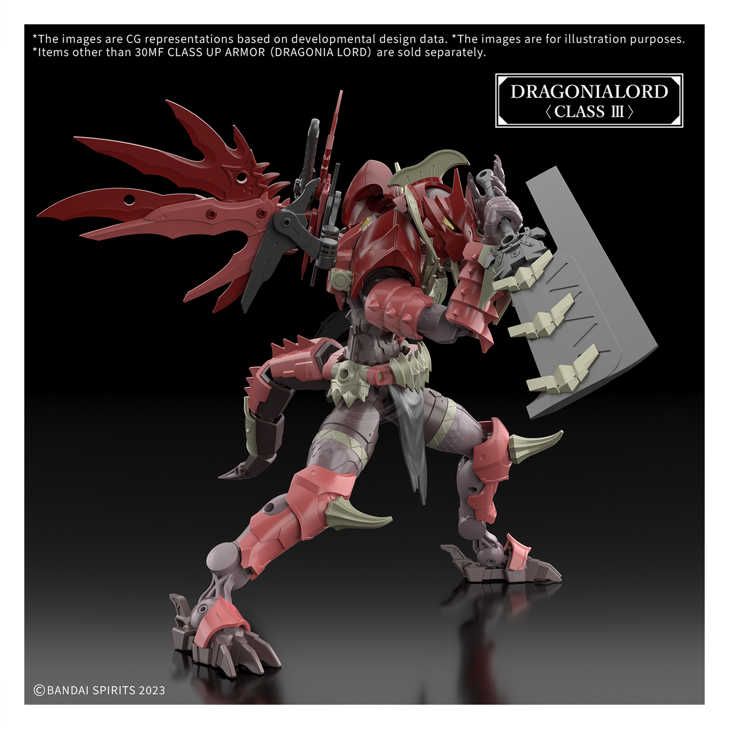 30MF Class Up Armor [Dragonia Lord] - ShokuninGunpla
