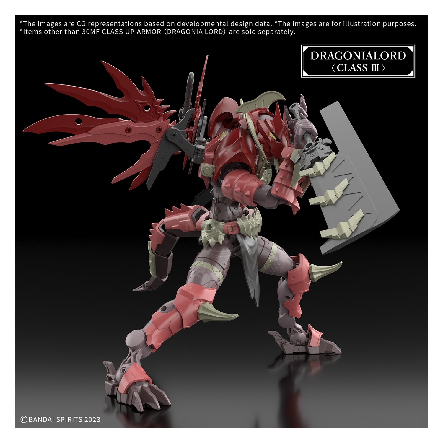 30MF Class Up Armor [Dragonia Lord] - ShokuninGunpla