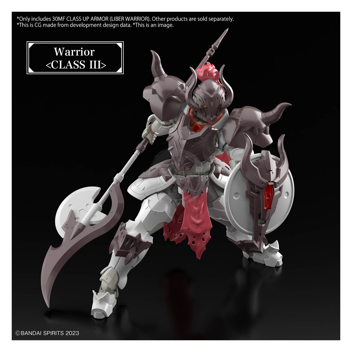 30MF Class Up Armor [Liber Warrior] - ShokuninGunpla