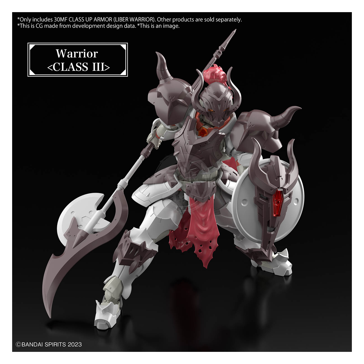 30MF Class Up Armor [Liber Warrior] - ShokuninGunpla