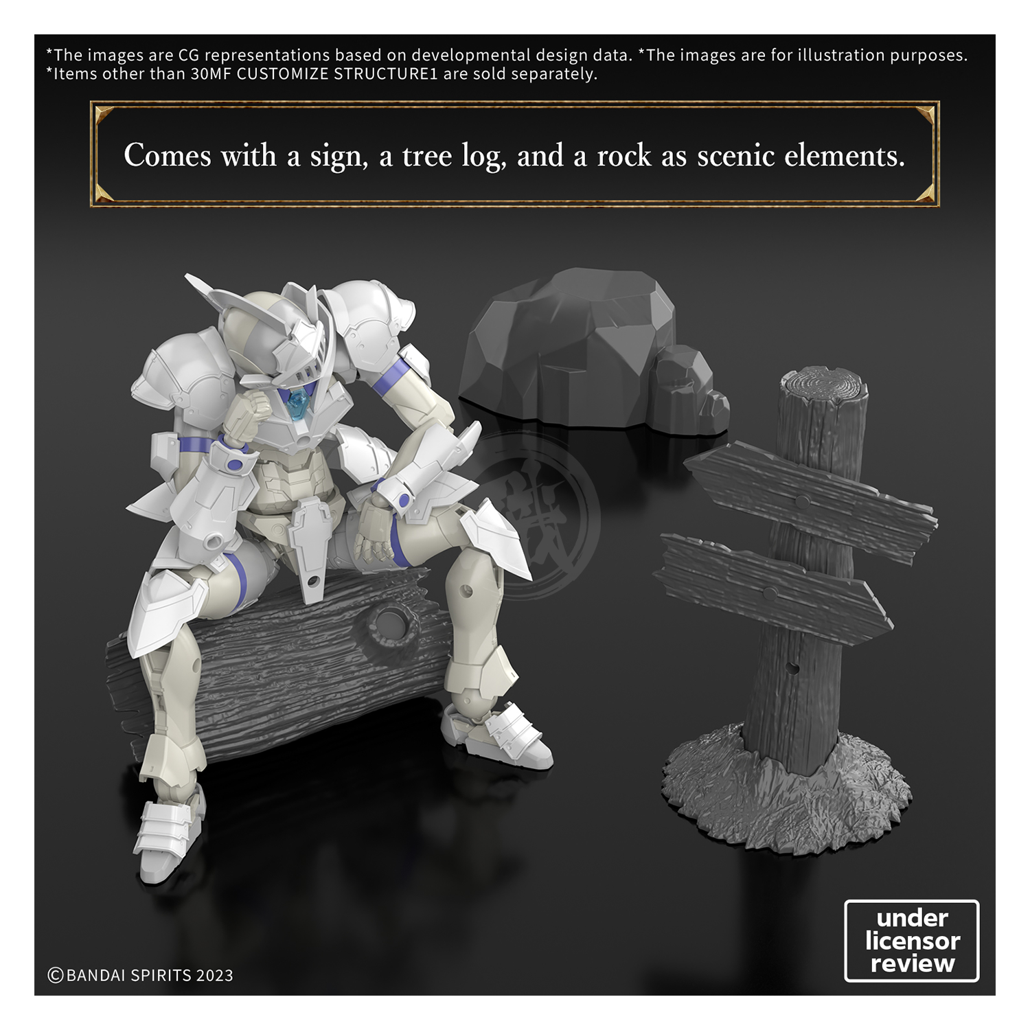 30MF Customize Structure 1 - ShokuninGunpla