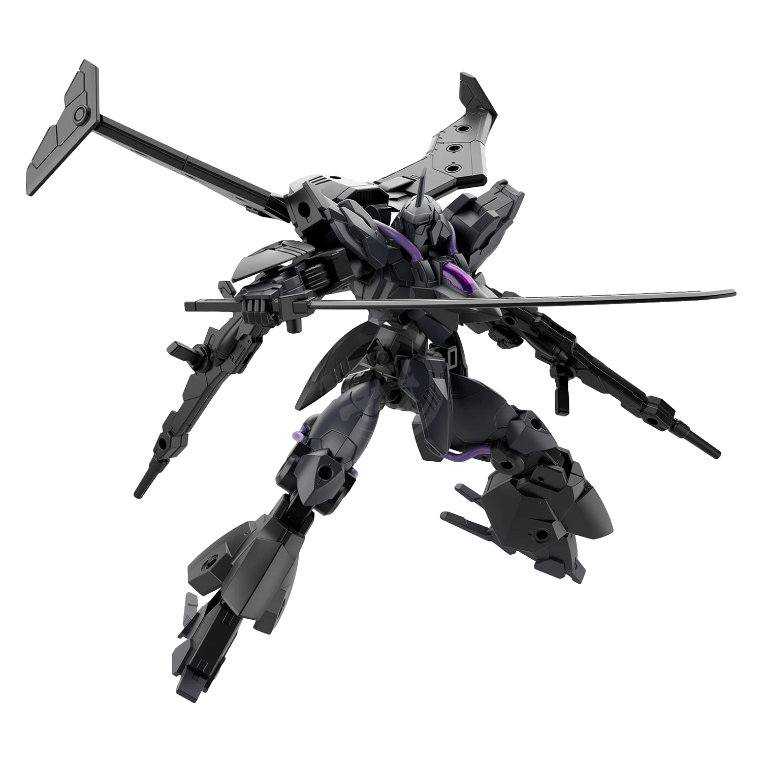 Bandai 30mm Verdenova imitation model kit with detailed parts and vibrant colors, displayed in assembled form.
