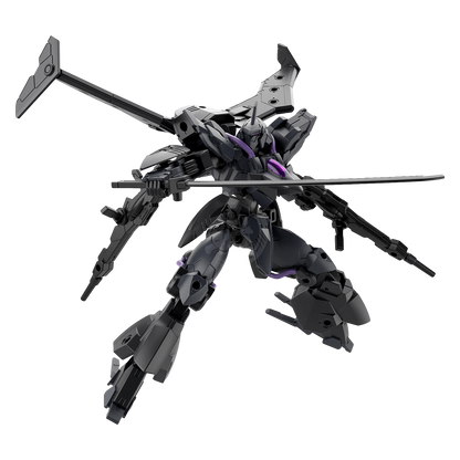 Bandai 30mm Verdenova imitation model kit with detailed parts and vibrant colors, displayed in assembled form.