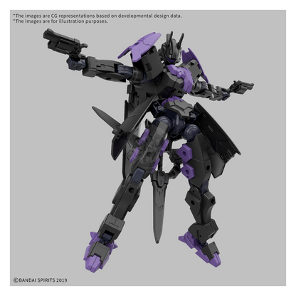 Bandai 30MM Levinix Type-B model kit, detailed plastic model with articulated joints and vibrant colors, ready for assembly.