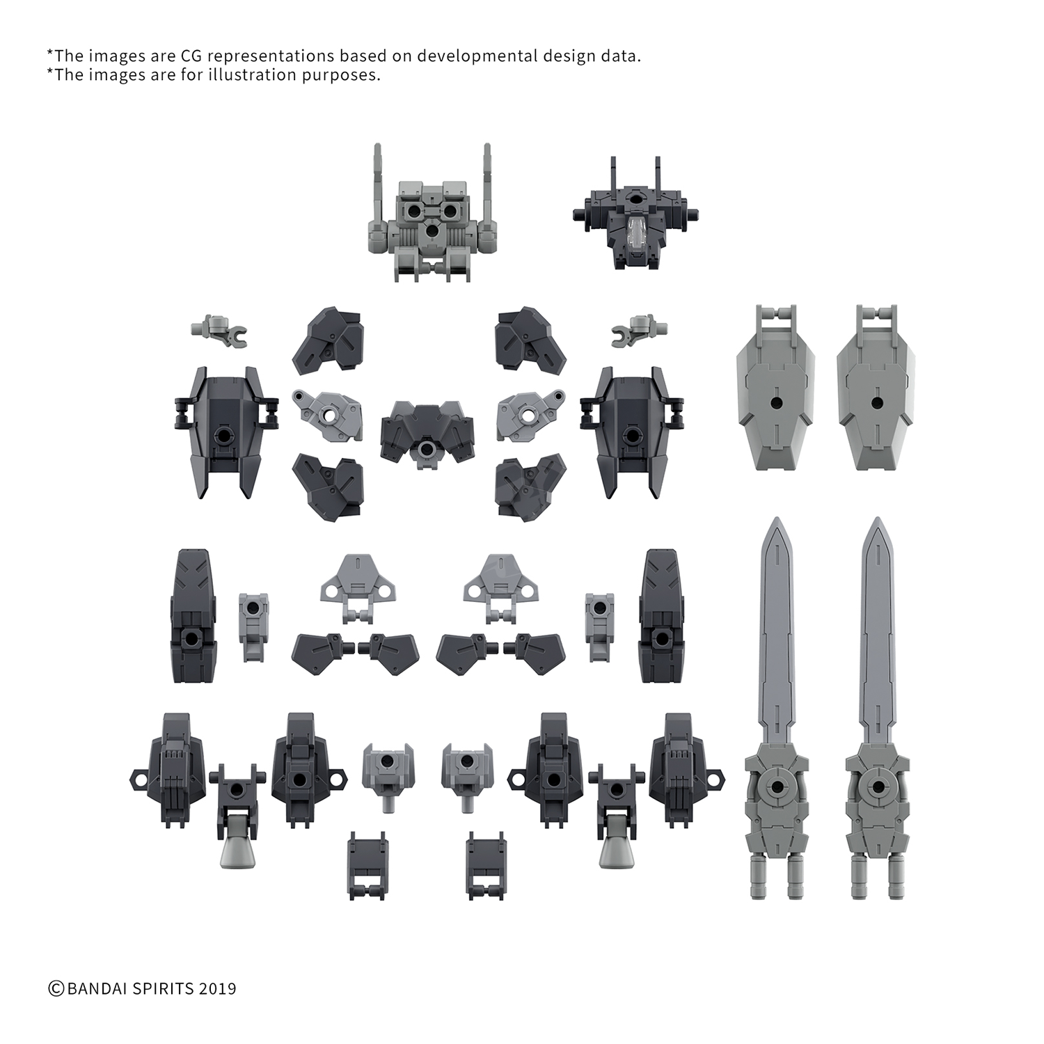 30MM Option Parts Set 20 [Full Armor Unit 1] - ShokuninGunpla