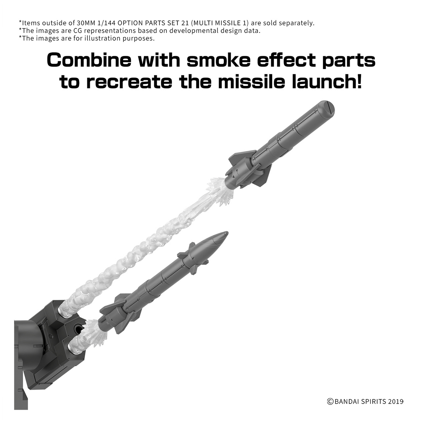 30MM Option Parts Set 21 [Multi Missile 1] - ShokuninGunpla