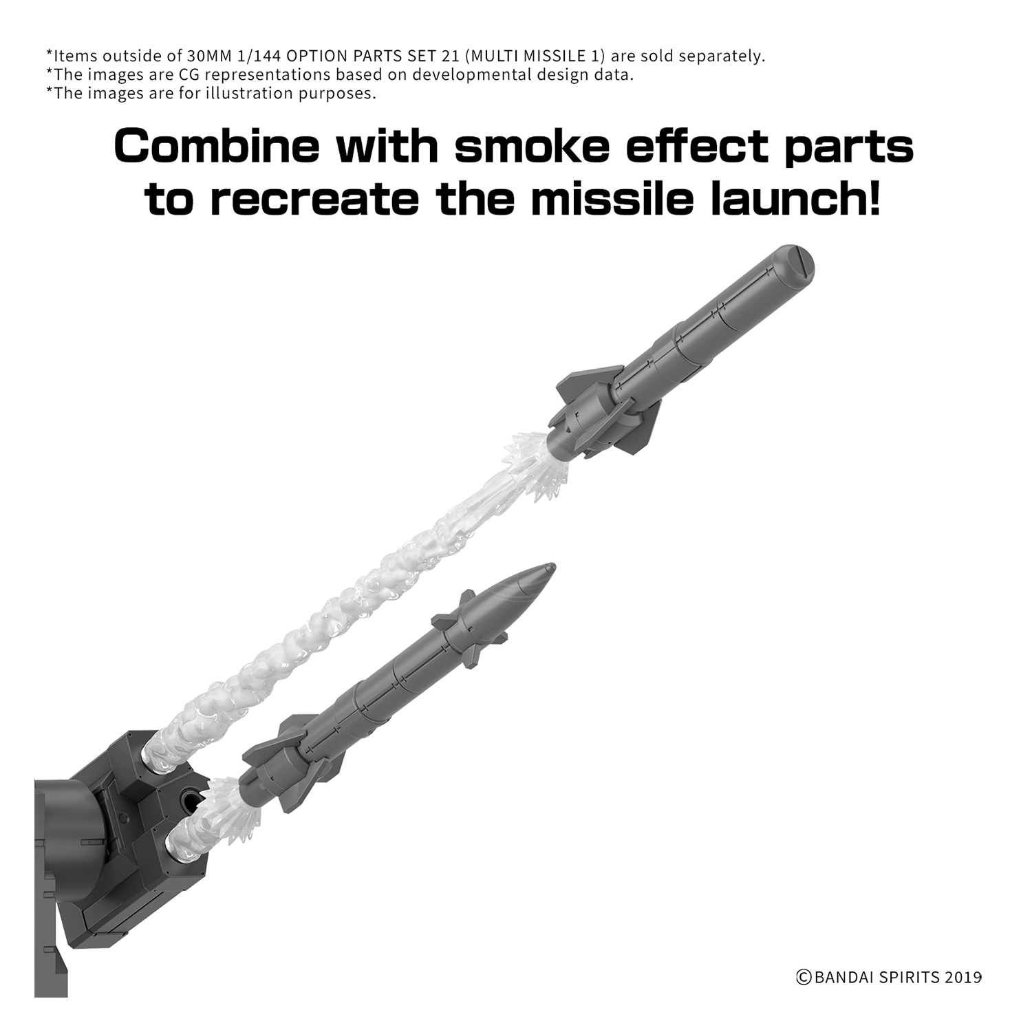 30MM Option Parts Set 21 [Multi Missile 1] - ShokuninGunpla