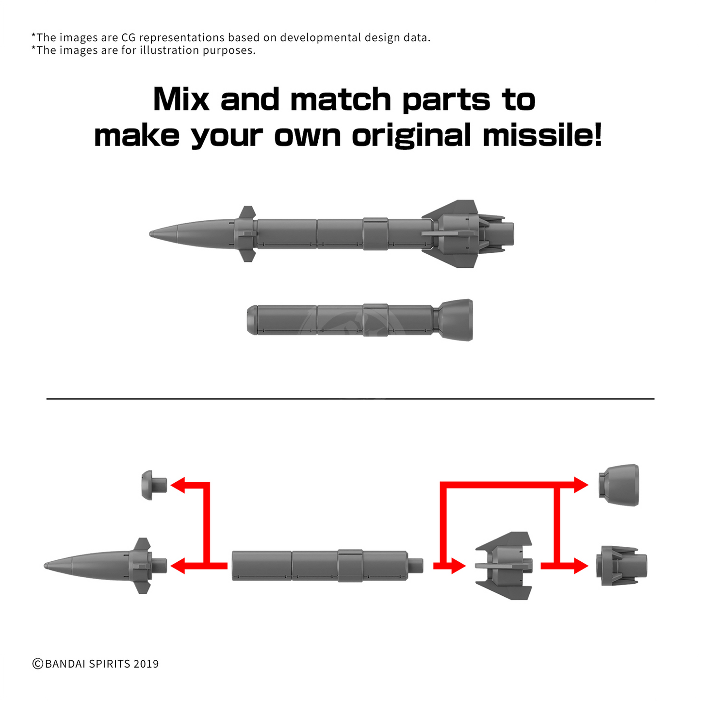 30MM Option Parts Set 21 [Multi Missile 1] - ShokuninGunpla