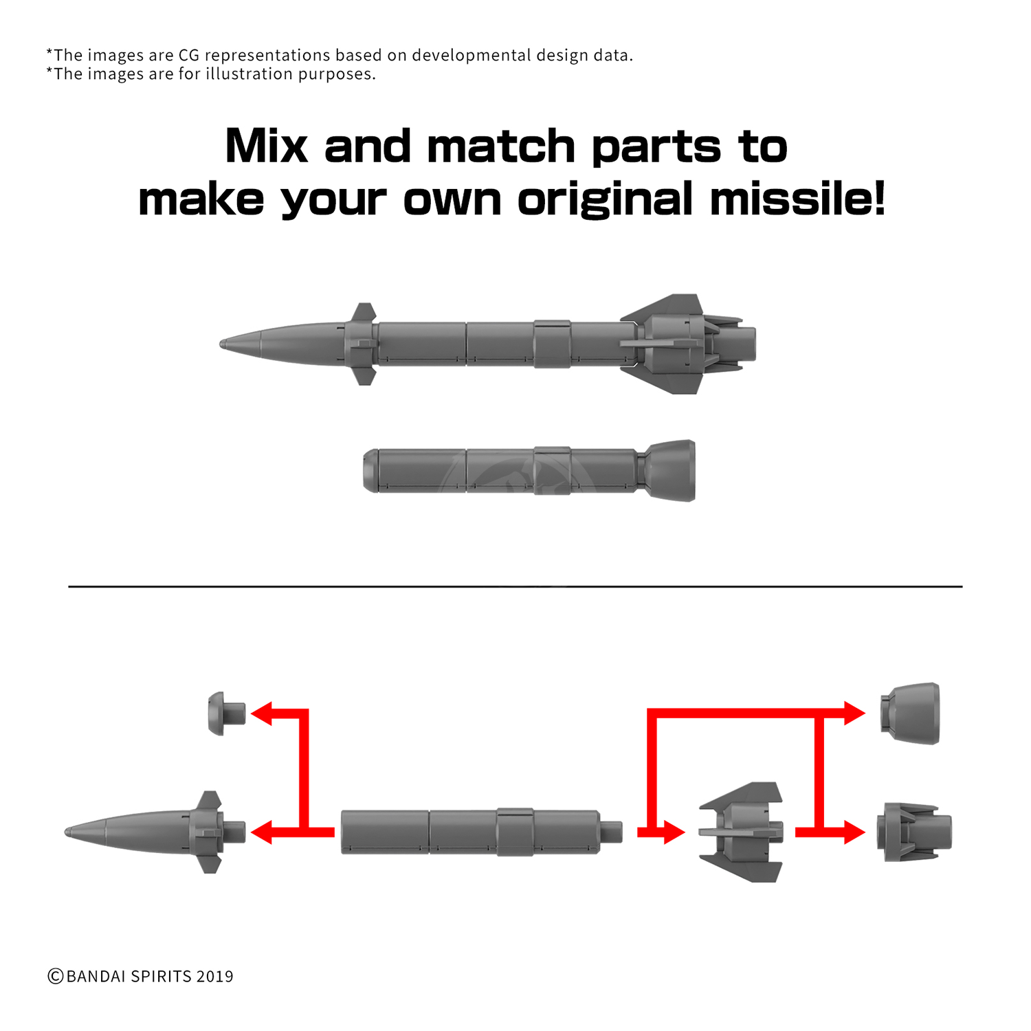 30MM Option Parts Set 21 [Multi Missile 1] - ShokuninGunpla