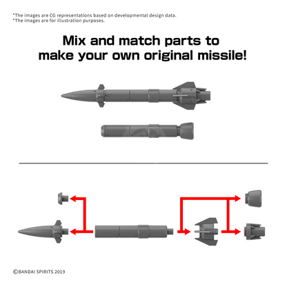 30MM Option Parts Set 21 [Multi Missile 1] - ShokuninGunpla