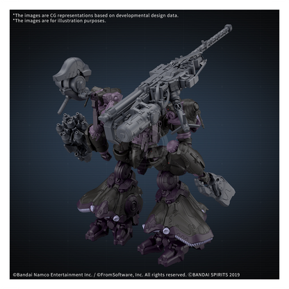 30MM Armored Core VI Fires of Rubicon Arquebus Add VE-40A Open Faith - ShokuninGunpla
