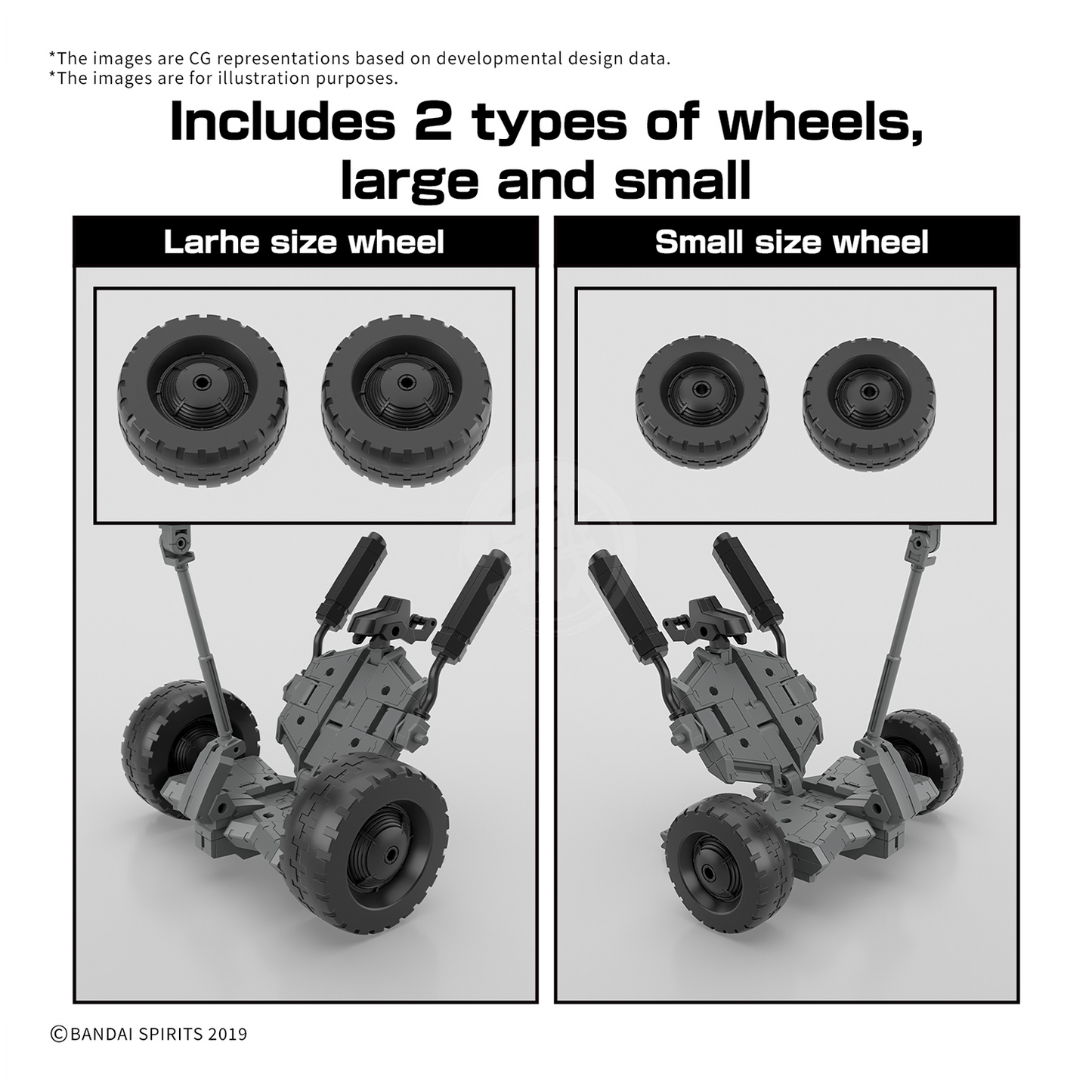 30MM Extended Armament Vehicle [Wheel Mobile Ver.]