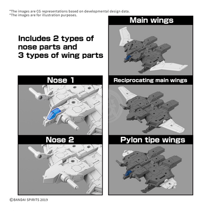 30MM Extended Armament Vehicle [Wing Mobile Ver.]