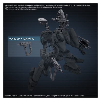 30MM Option Parts Set Armored Core Fires of Rubicon Weapon Set 06 - ShokuninGunpla