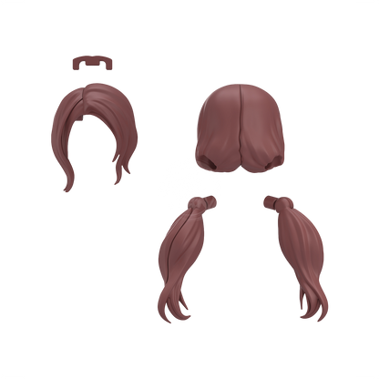 30MS Hair Style Parts [Vol.12] Full Set - ShokuninGunpla