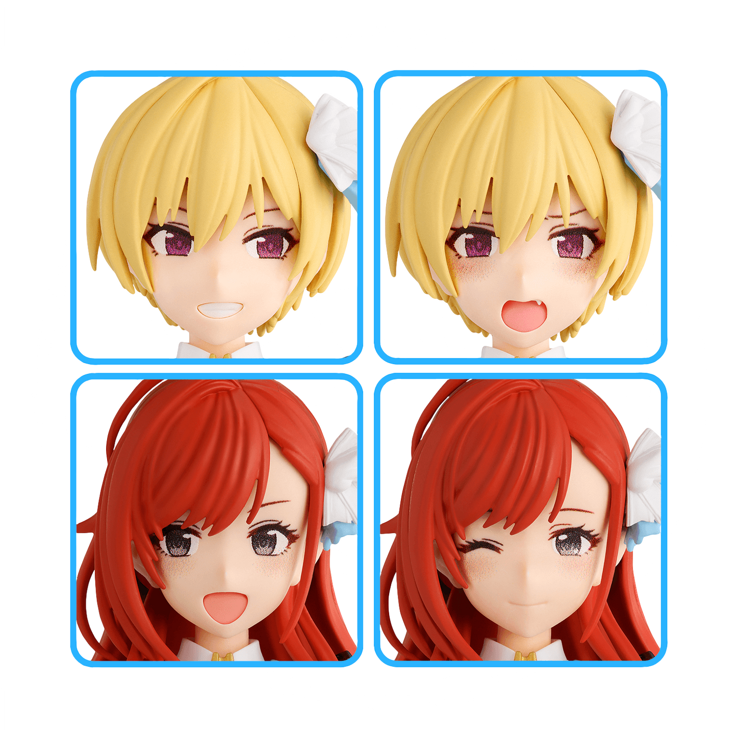 30MS Hair Style & Face Parts Set [Juri Saijo / Natsuha Arisugawa] - ShokuninGunpla