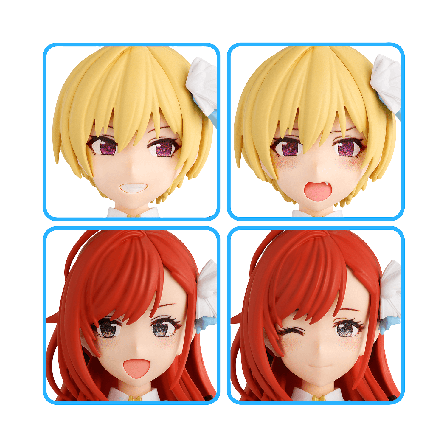 30MS Hair Style & Face Parts Set [Juri Saijo / Natsuha Arisugawa] - ShokuninGunpla