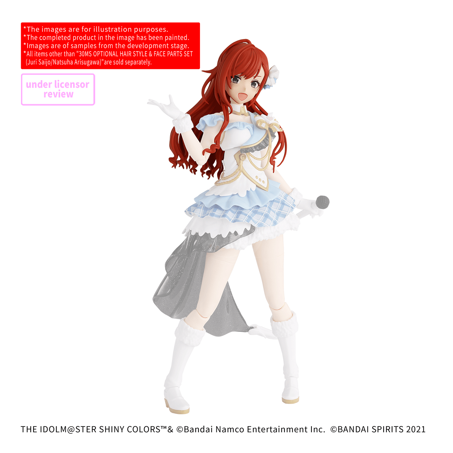 30MS Hair Style & Face Parts Set [Juri Saijo / Natsuha Arisugawa] - ShokuninGunpla