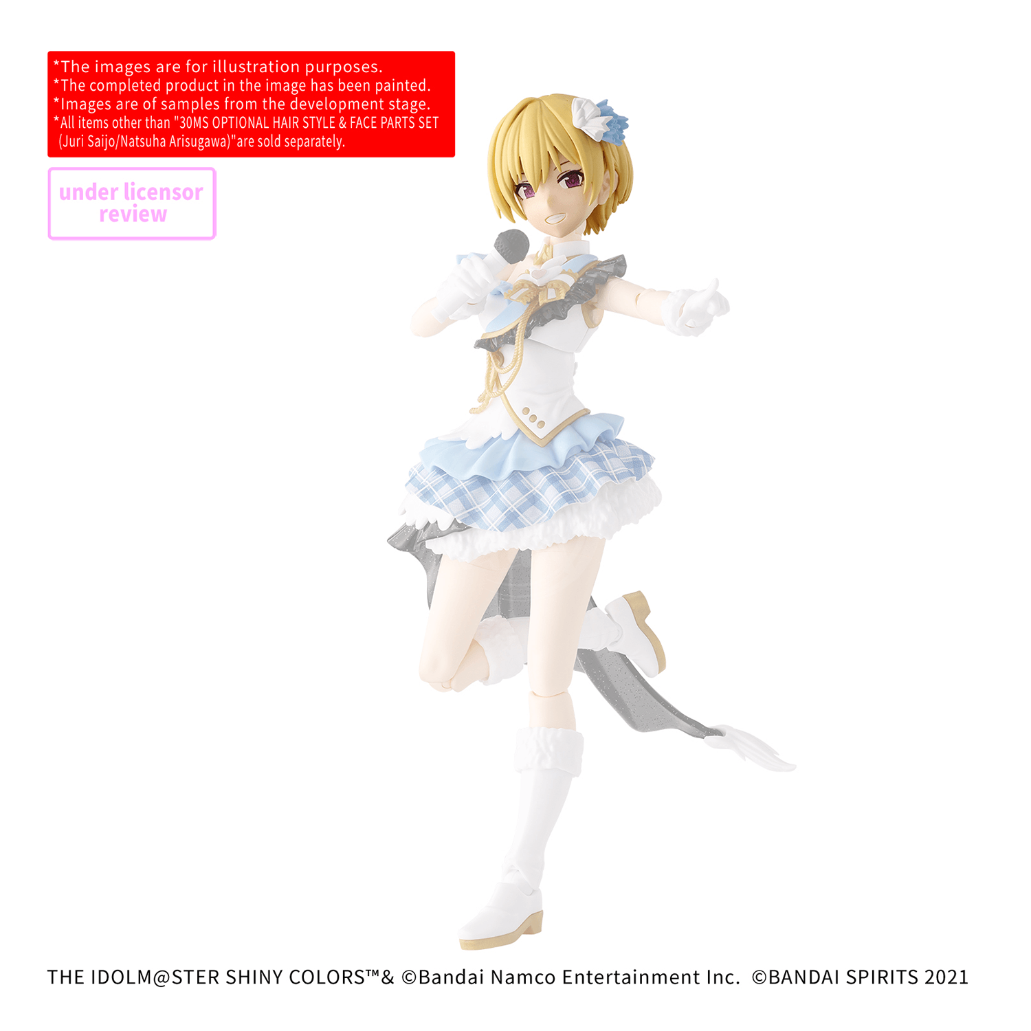 30MS Hair Style & Face Parts Set [Juri Saijo / Natsuha Arisugawa] - ShokuninGunpla