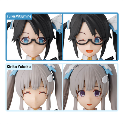 30MS Hair Style & Face Parts Set [Yuika Mitsumine / Kiriko Yukoku]