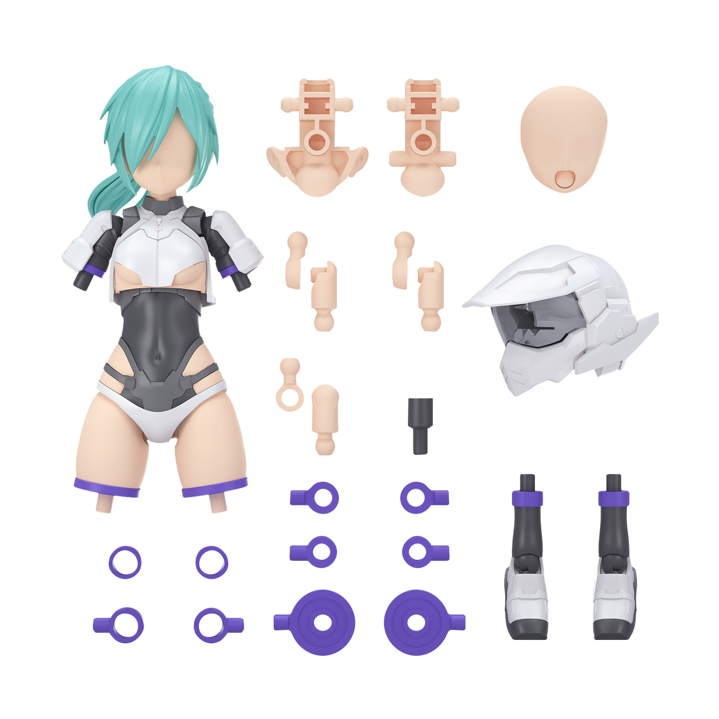 30MS Parts Set 22 [Turbo Costume Alpha] [Color B] - ShokuninGunpla