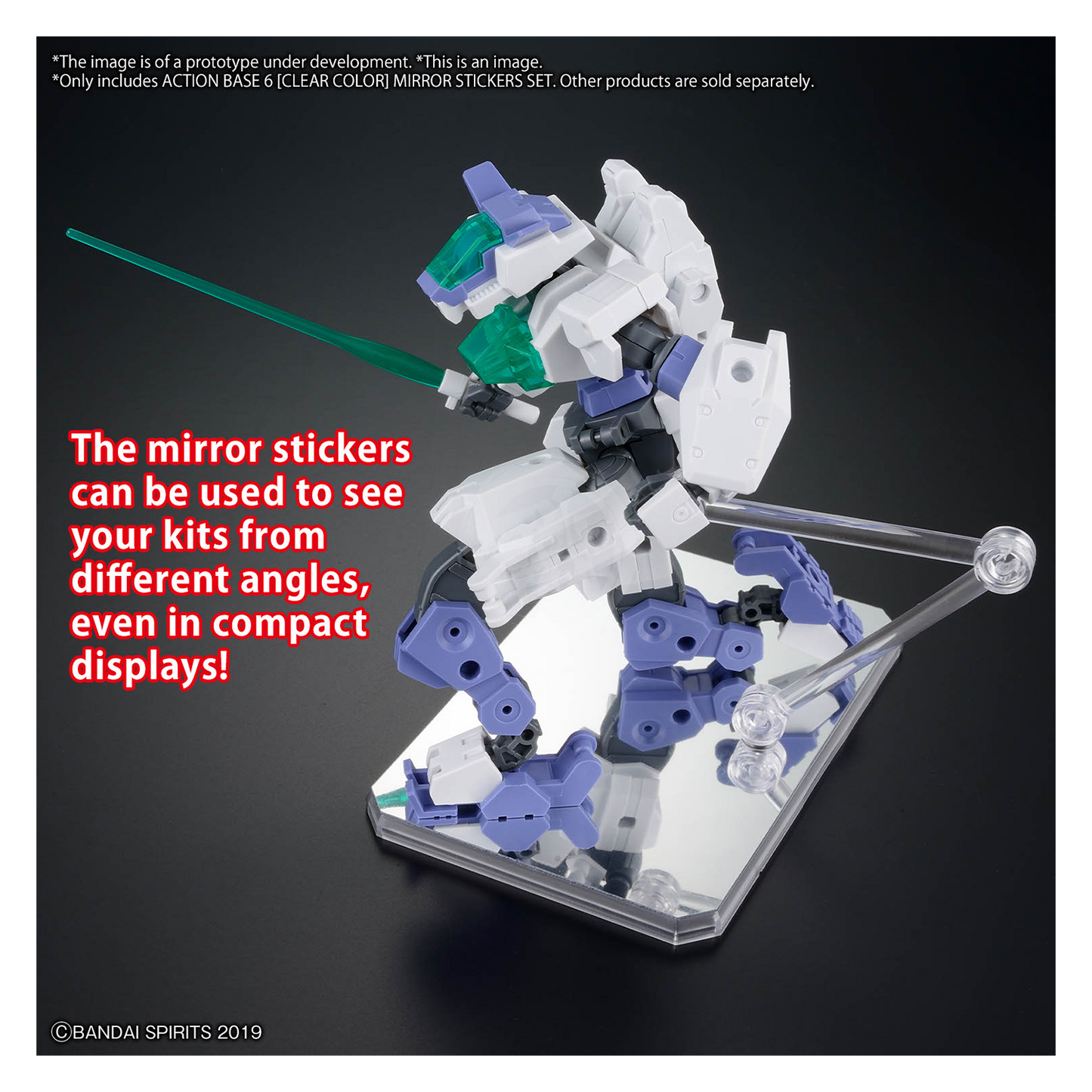 Action Base 6 [Clear] [Mirror Sticker Set]