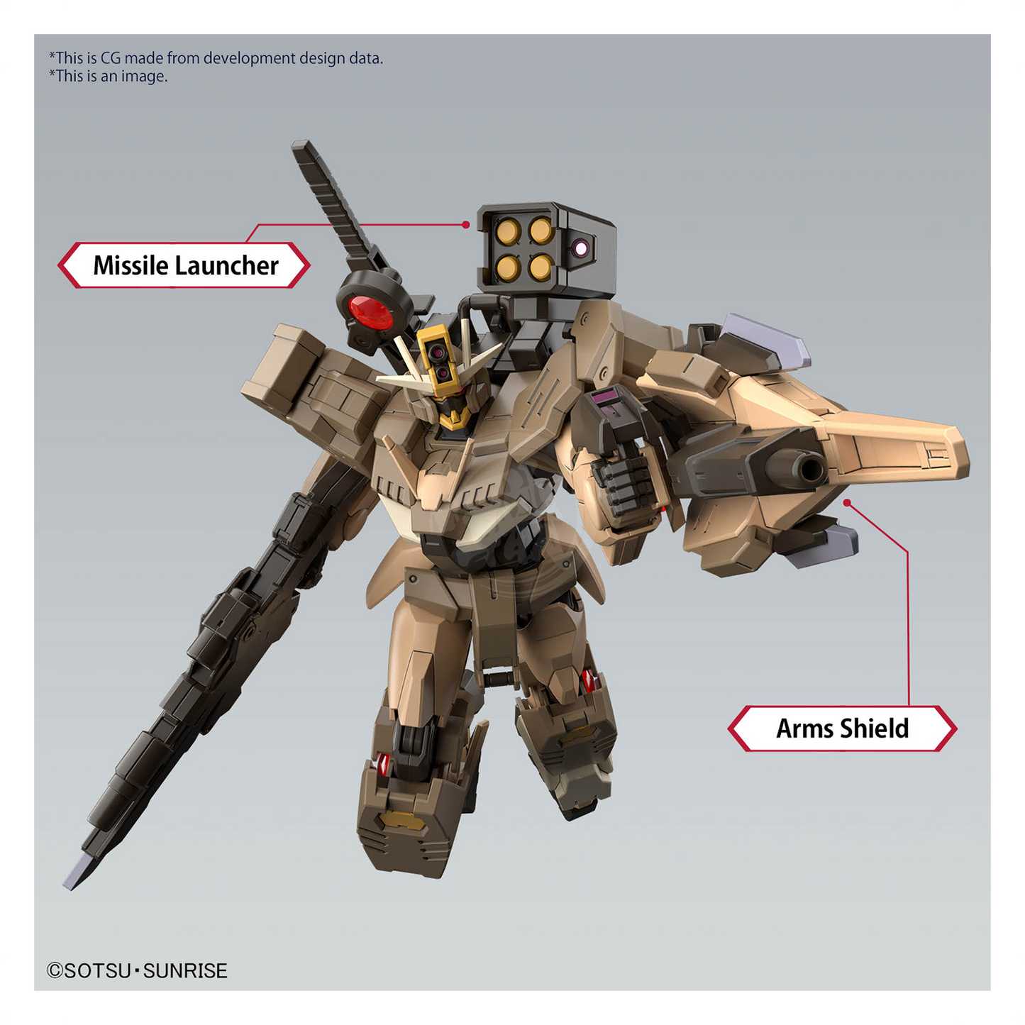 Bandai - HG Gundam OO Command Qan[T] Desert Type - ShokuninGunpla