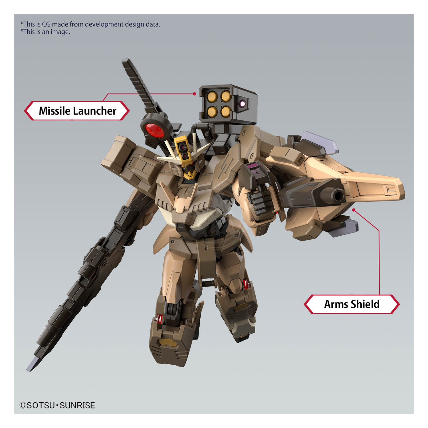 Bandai - HG Gundam OO Command Qan[T] Desert Type - ShokuninGunpla