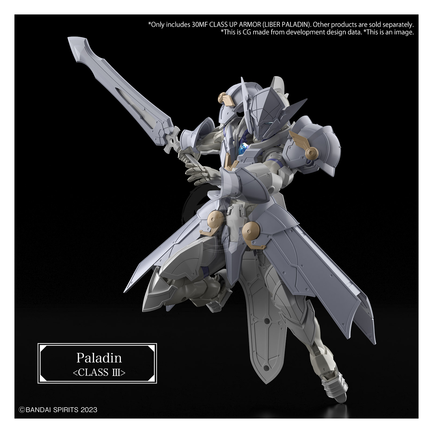 Bandai - 30MF Class Up Armor [Liber Paladin] - ShokuninGunpla