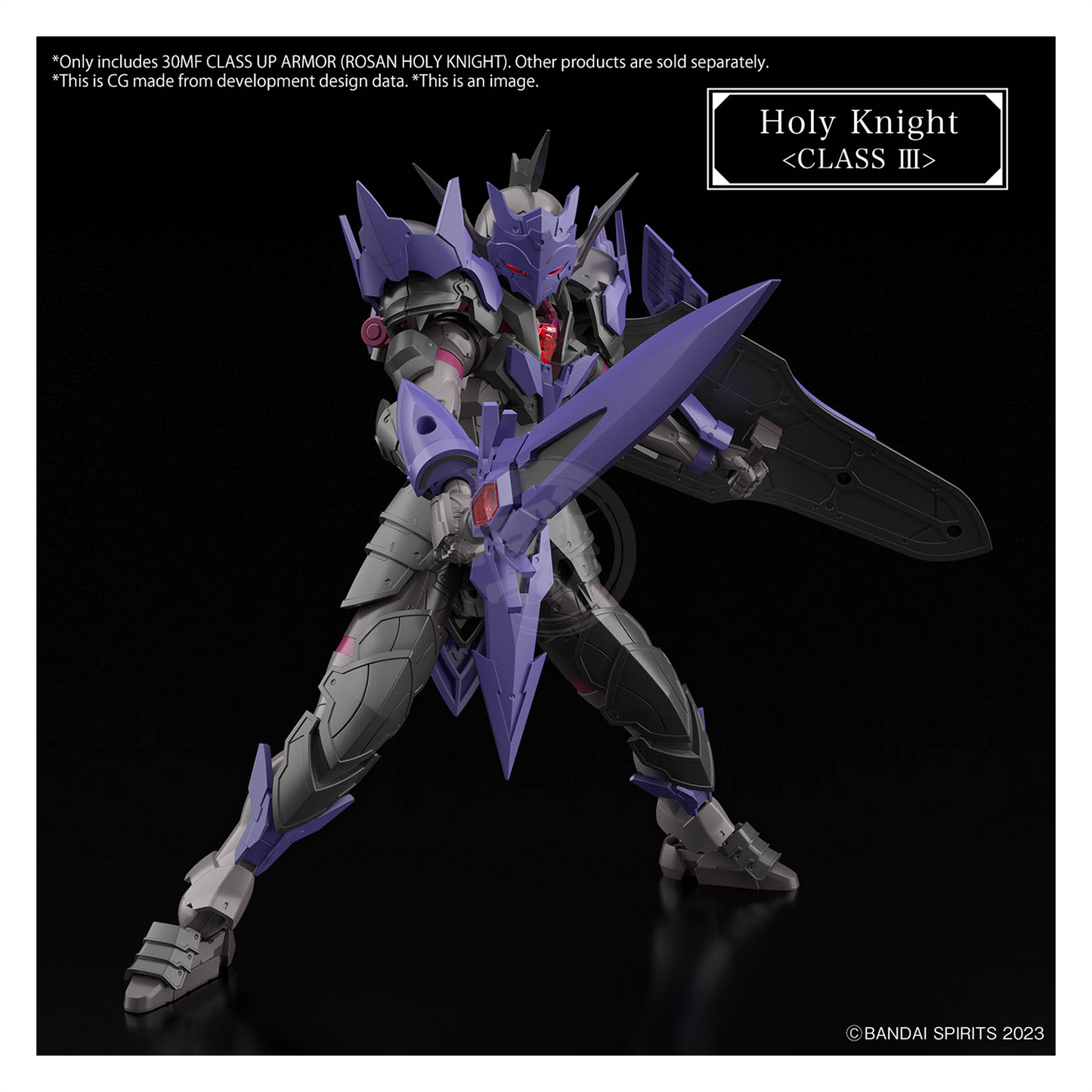 Bandai - 30MF Class Up Armor [Rosan Holy Knight] - ShokuninGunpla