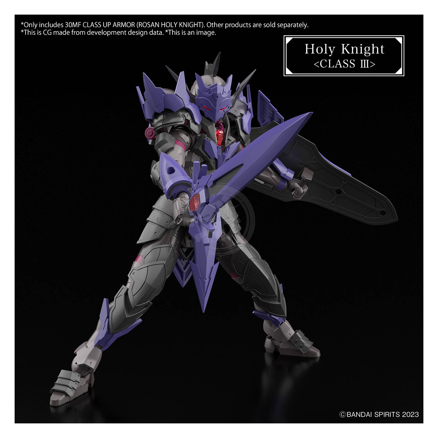 Bandai - 30MF Class Up Armor [Rosan Holy Knight] - ShokuninGunpla