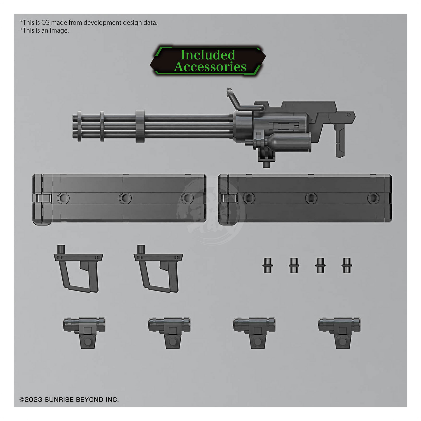 Bandai - HG Amaim Warrior Weapon Set 8 - ShokuninGunpla