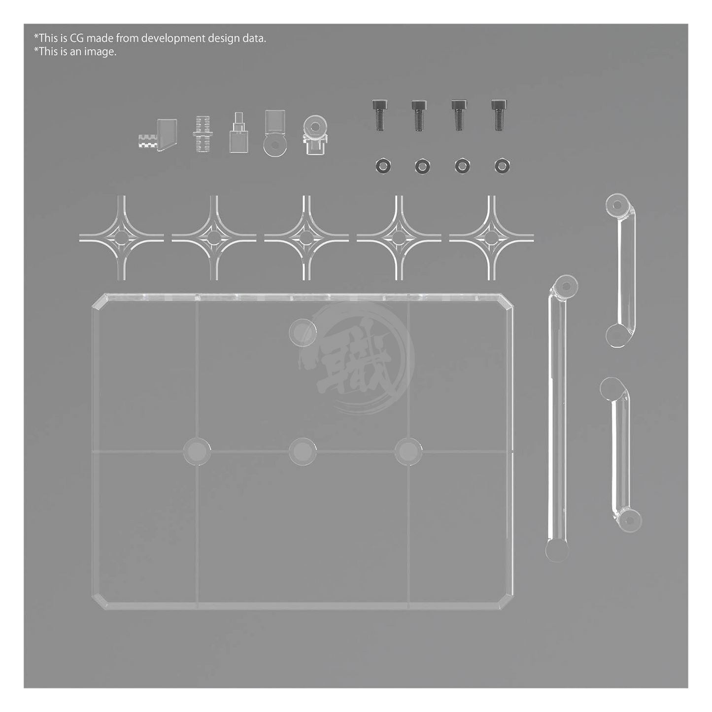 Bandai - Action Base 8 [Clear] - ShokuninGunpla