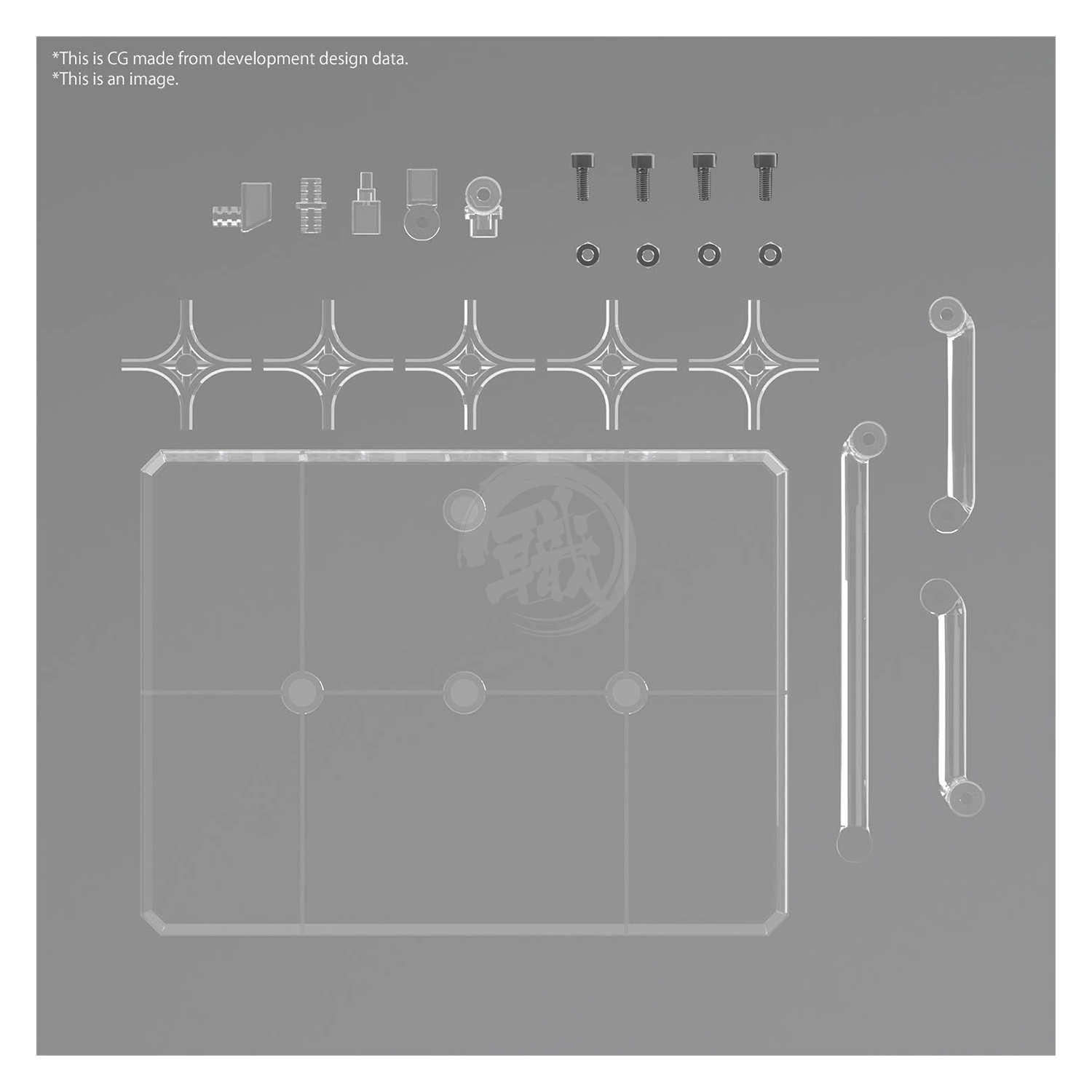 Bandai - Action Base 8 [Clear] - ShokuninGunpla