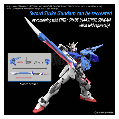 Option Parts Set Gunpla 02 [Launcher Striker & Sword Striker]