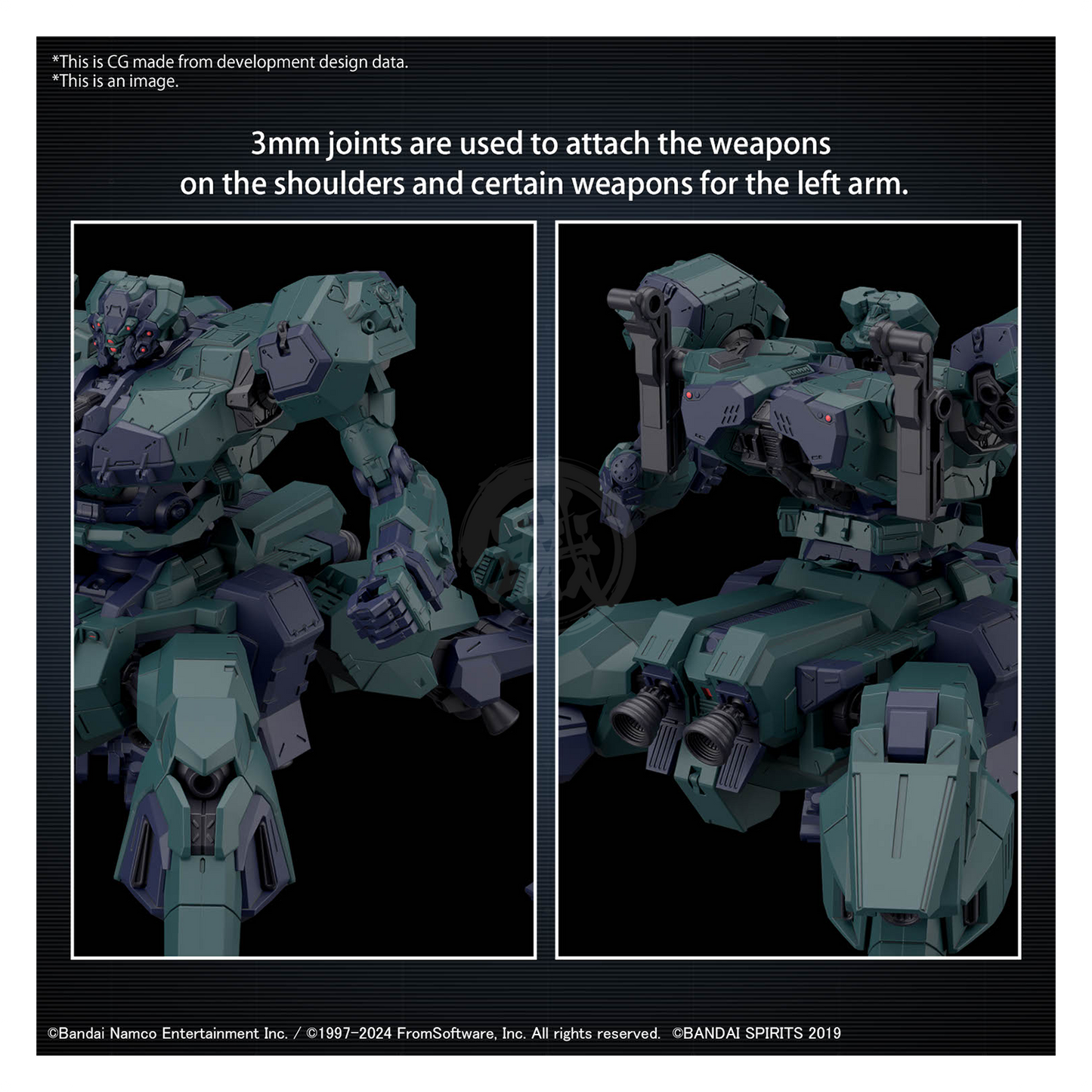 30MM Armored Core VI Fires of Rubicon Balam Industries BD-011 Melander Liger Tail [Preorder Q1 2025]