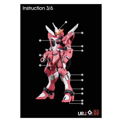 HG Infinite Justice Gundam Type II Waterslide Decals [UV] - ShokuninGunpla
